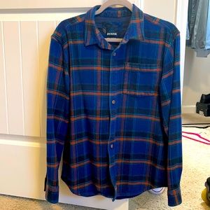 Prana men’s flannel size medium